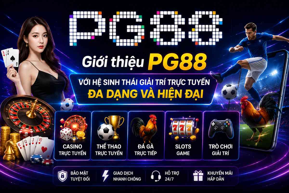 Giới thiệu PG88 với hệ sinh thái giải trí trực tuyến đa dạng và hiện đại 